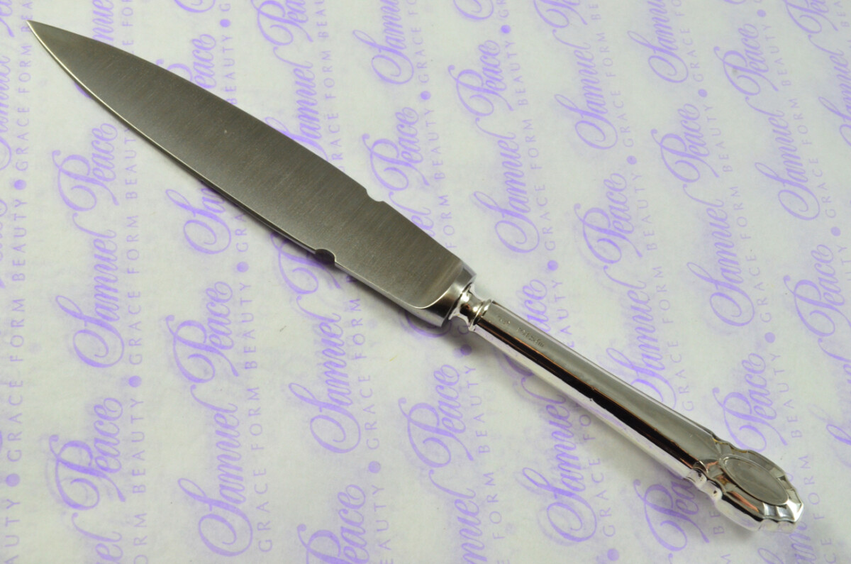 Henry Wigfall Mirror Pattern Sterling Silver Letter Opener Sheffield 1914 - Image 4