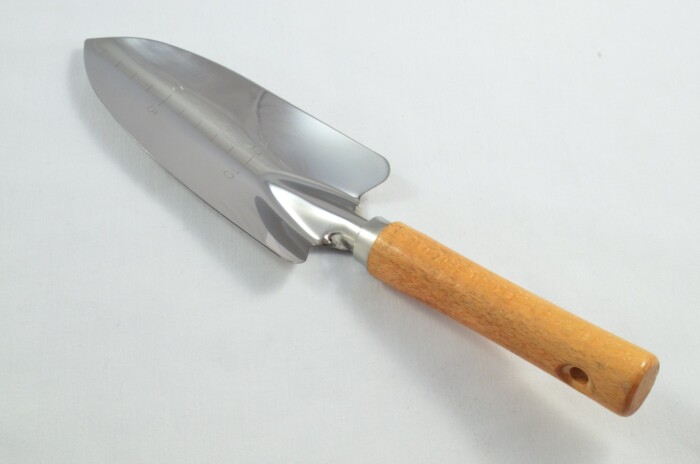 NEW Premium Stainless Steel Wooden Handled Gardening Trowel Set Free Engraving - Image 7