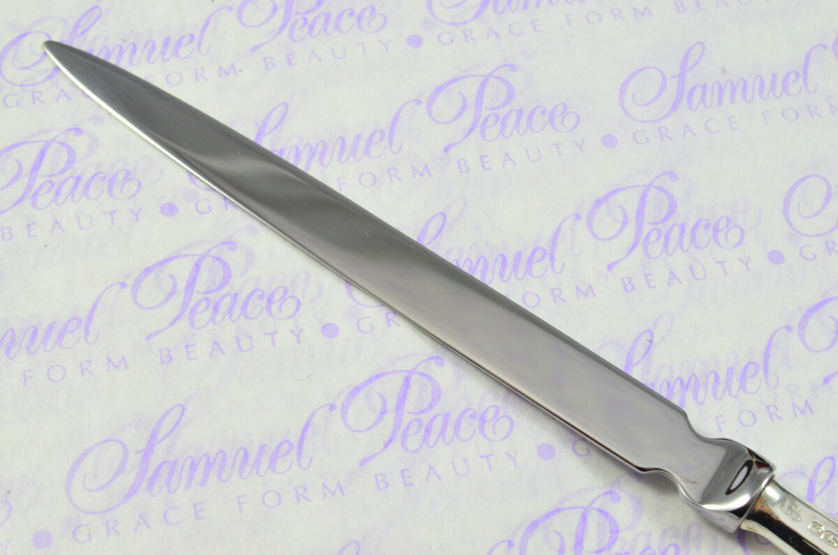 Charles Henry Biggin Sheffield Sterling Silver Handled Letter Opener Bowdon Pattern 1936 Cased - Image 6