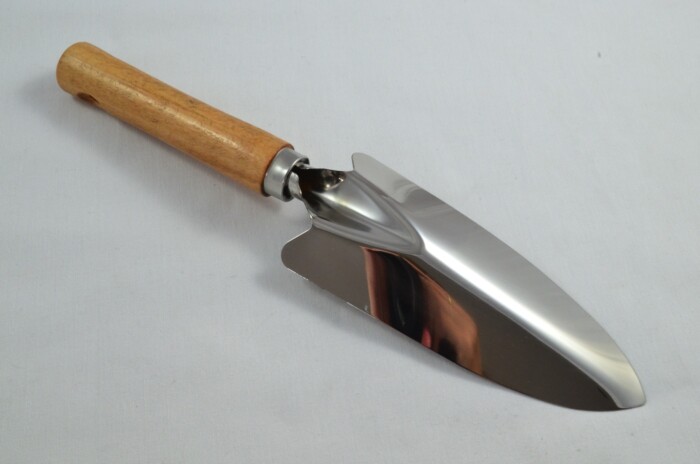 NEW Premium Stainless Steel Wooden Handled Gardening Trowel Set Free Engraving - Image 10
