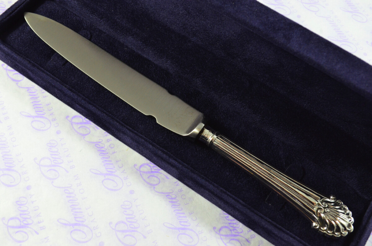 James & William Deakin Chatsworth Pattern Sterling Silver Letter Opener Sheffield 1908 - Image 3