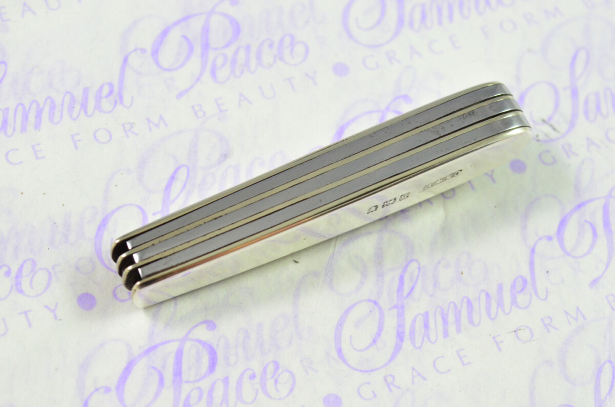 Amazing Beautiful Silver Scaled 3 Piece Fully Restored London Made Pen/Pocket Knife 1903 - Image 8