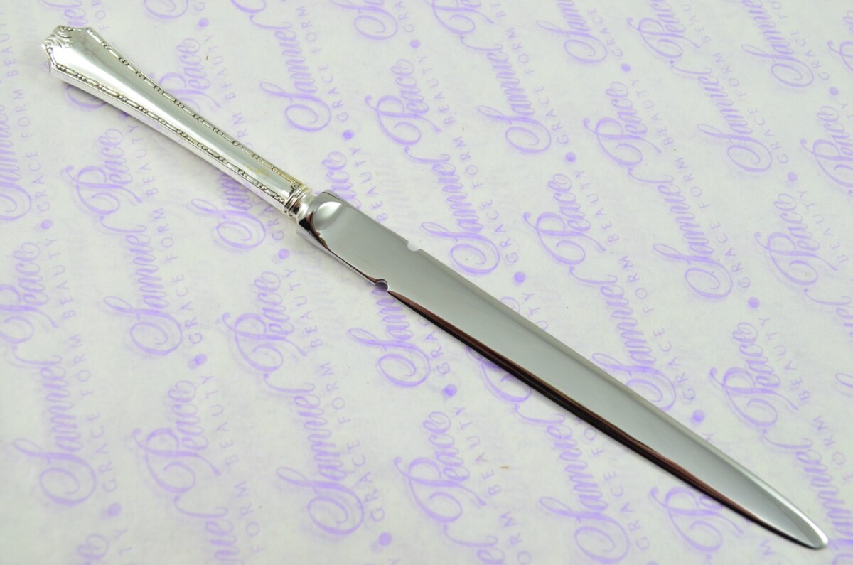 D.F. London Silver Handled Letter Opener/Paper knife Kingarth Pattern 1929 - Image 4