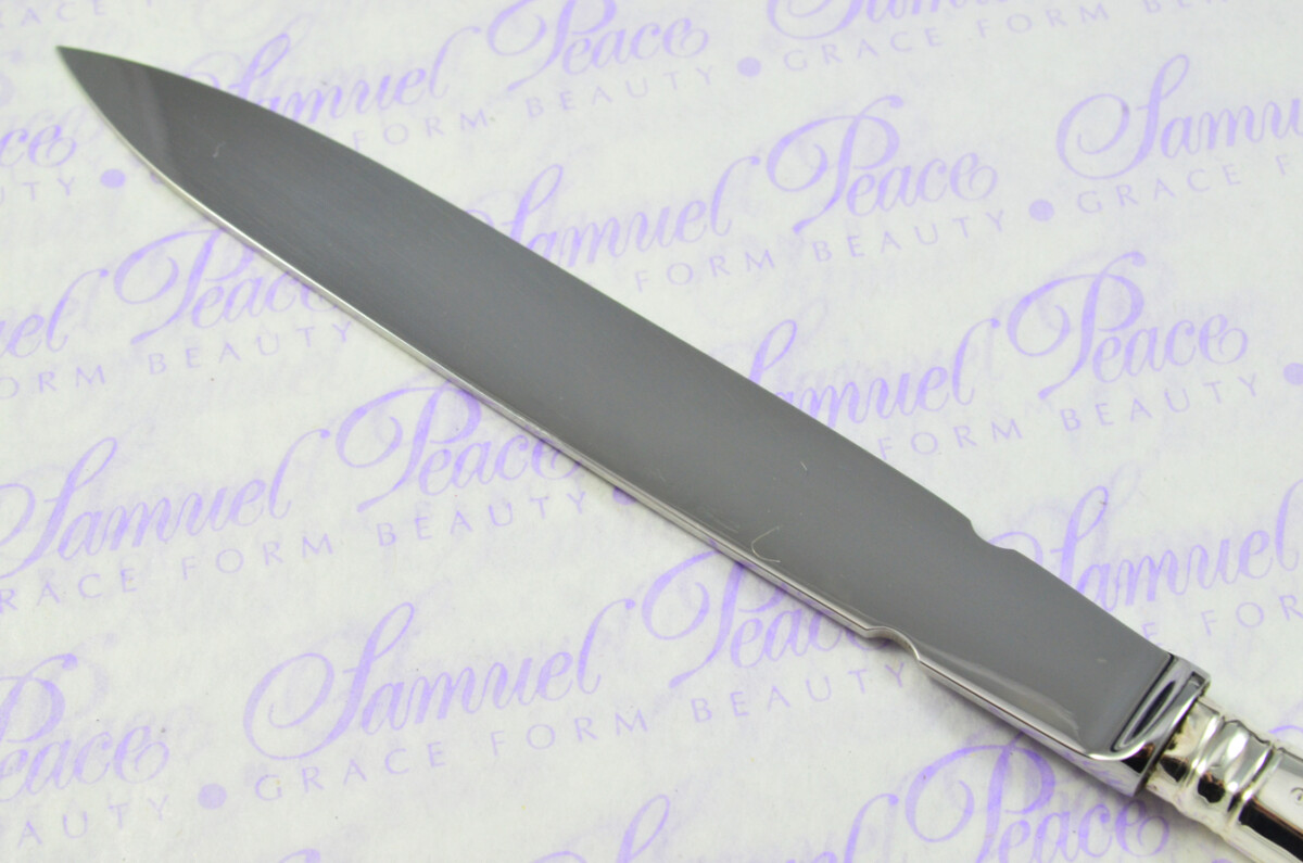John Yates Sheffield Sterling Silver Handled Letter Opener Holborn Pattern 1916 Cased - Image 6