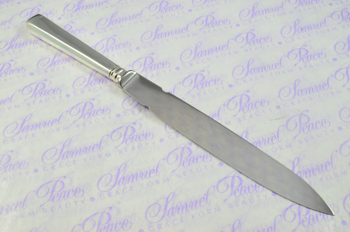 John Yates Sheffield Sterling Silver Handled Letter Opener Holborn Pattern 1916 Cased - Image 7