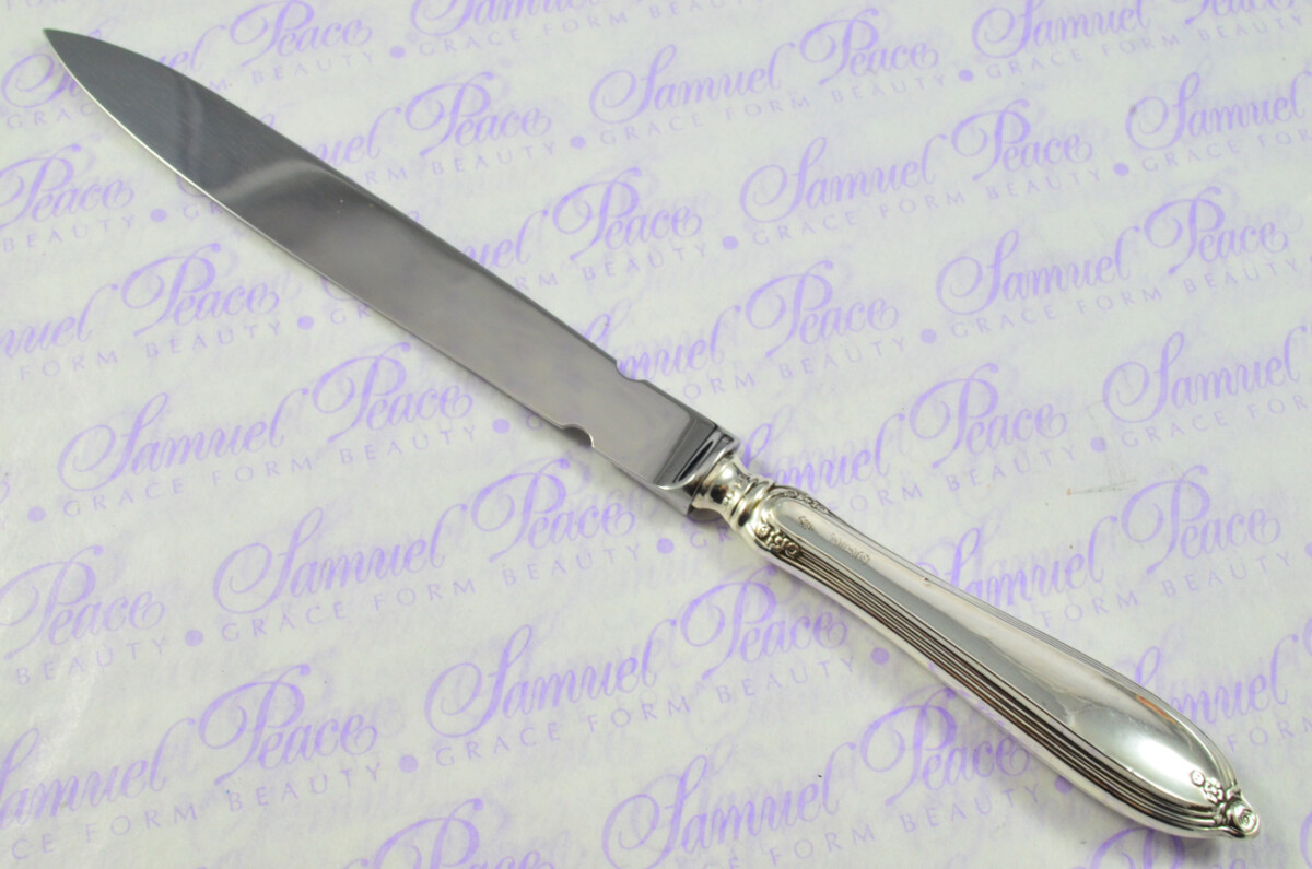 John Biggin Sheffield Sterling Silver Handled Letter Opener Keelham Pattern 1917 Cased - Image 3