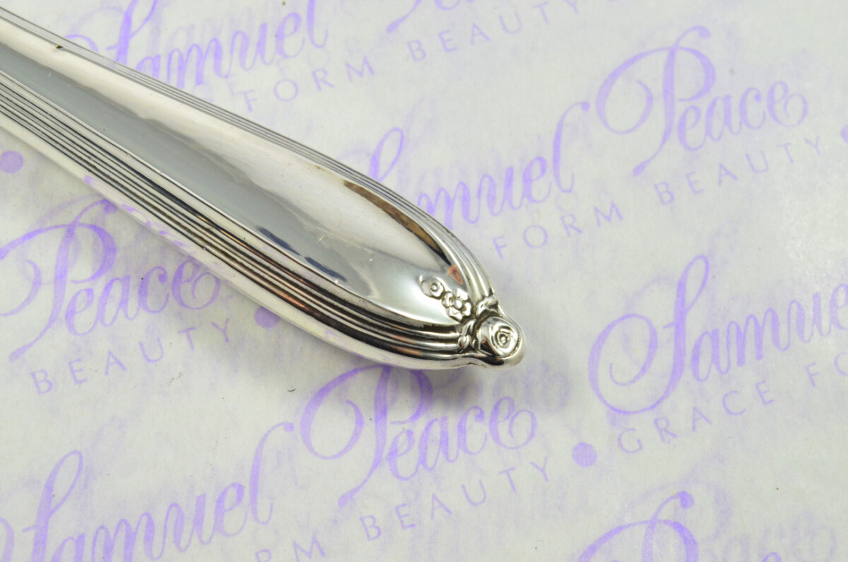 John Biggin Sheffield Sterling Silver Handled Letter Opener Keelham Pattern 1917 Cased - Image 5