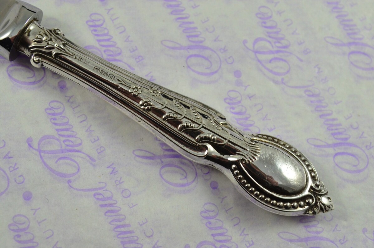George Beatson Sheffield Sterling Silver Handled Letter Opener/Paper knife Colmonell Pattern 1928 - Image 3