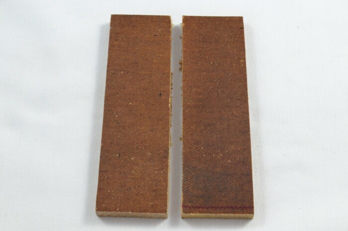 Pair of Desert Brown Micarta Wood Knife Scales Knife Making Parts Wood Blanks - Image 2