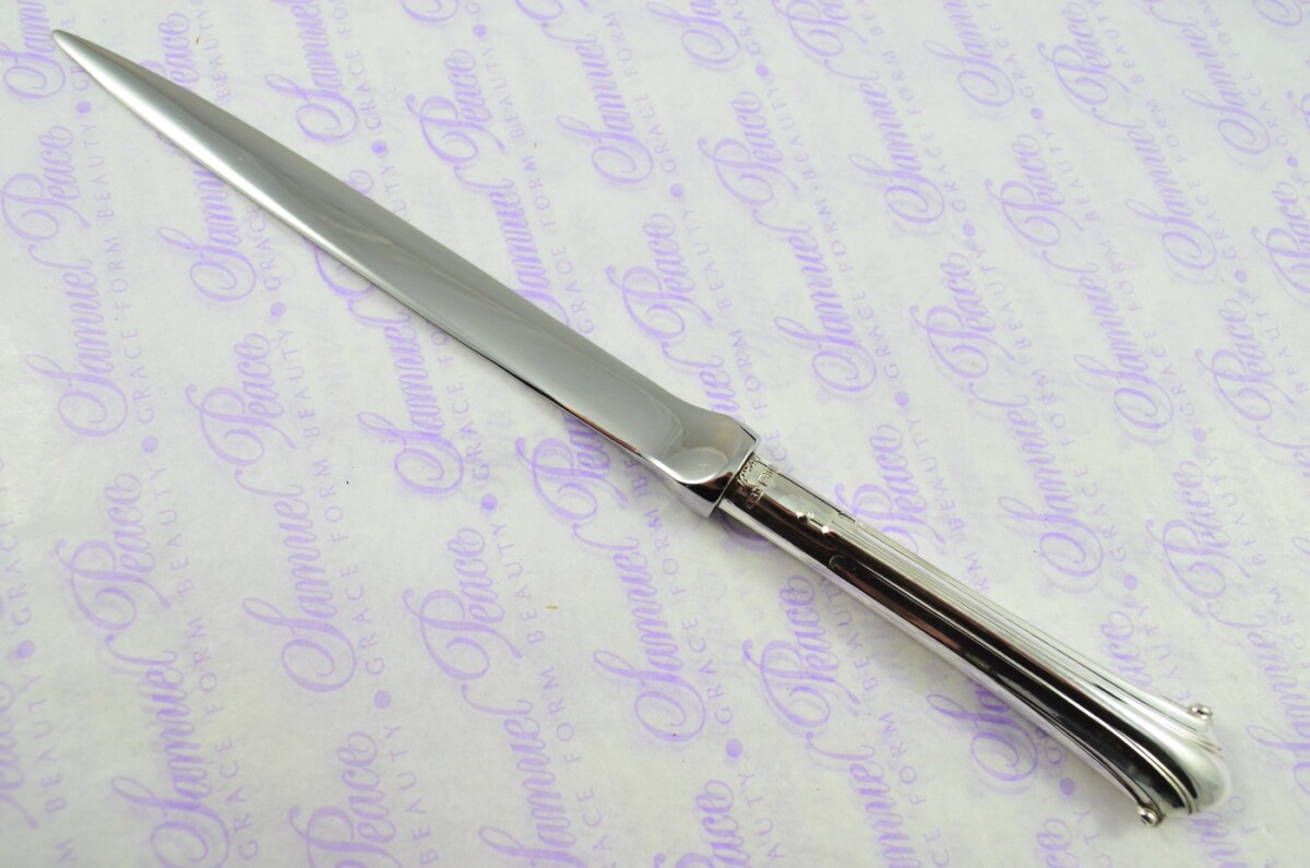 Allen & Darwin Sheffield Sterling Silver Handled Letter Opener/Paper knife Albany Pattern 1904 - Image 2