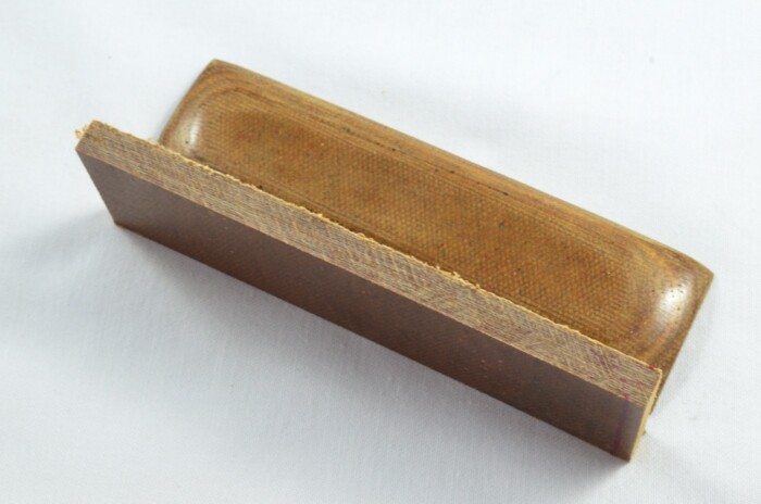 Pair of Desert Brown Micarta Wood Knife Scales Knife Making Parts Wood Blanks - Image 4
