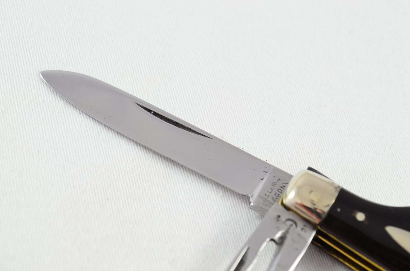 J. Clarke & Sons 6 Piece Buffalo Horn Handled Coachman's Knife c.1890 - Image 2