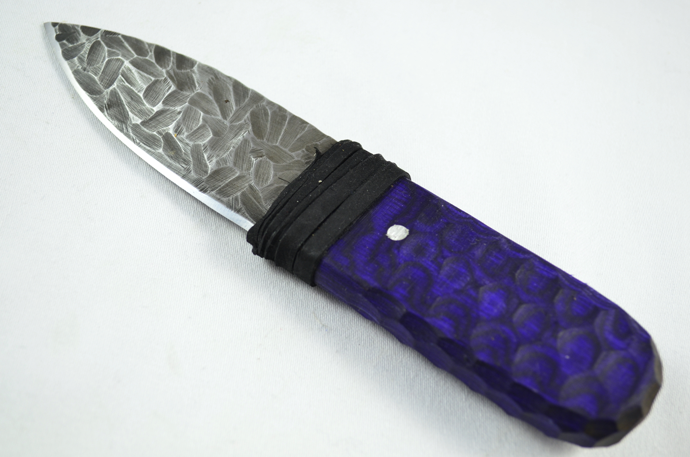 A Genuine Laminate Handled Damascus Steel Dirk Sgian Dubh Made In Sheffield England - Image 2