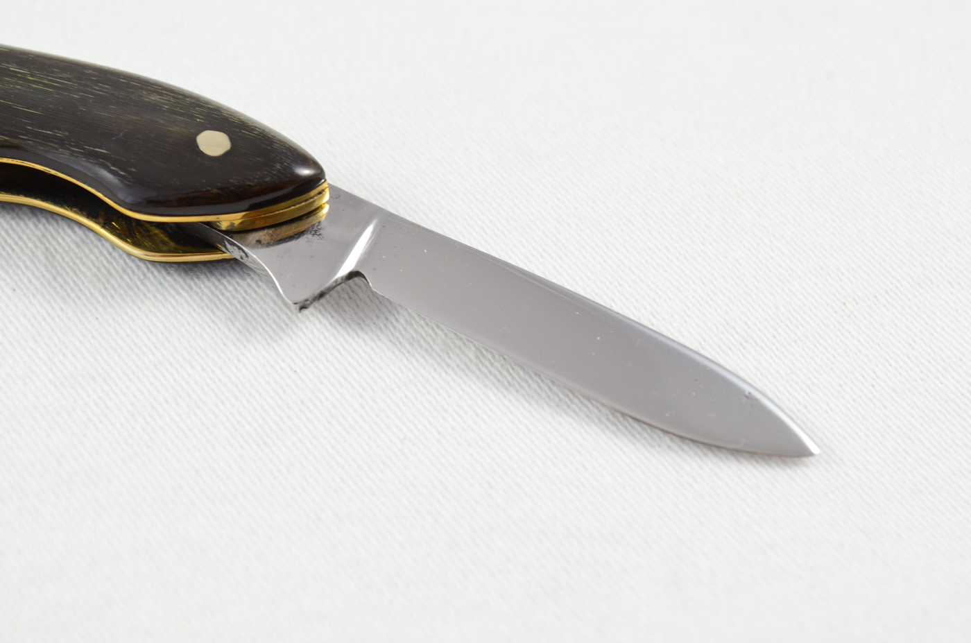 Rare Lockwood Brothers 2 Piece Buffalo Horn Handled Pen Knife c.1910 Sheffield - Image 3
