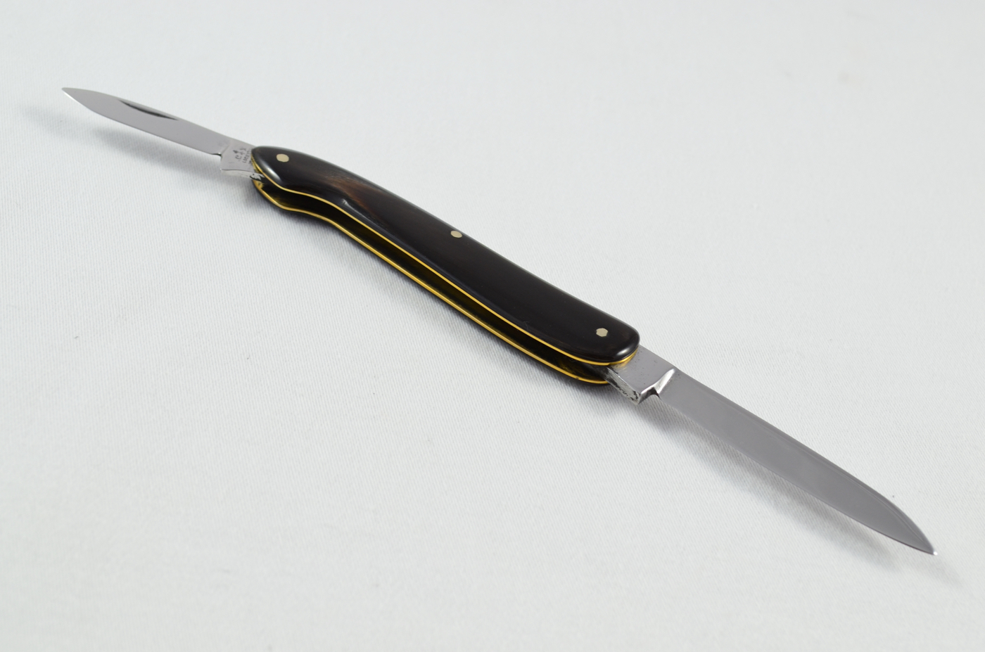 Rare Lockwood Brothers 2 Piece Buffalo Horn Handled Pen Knife c.1910 Sheffield - Image 4