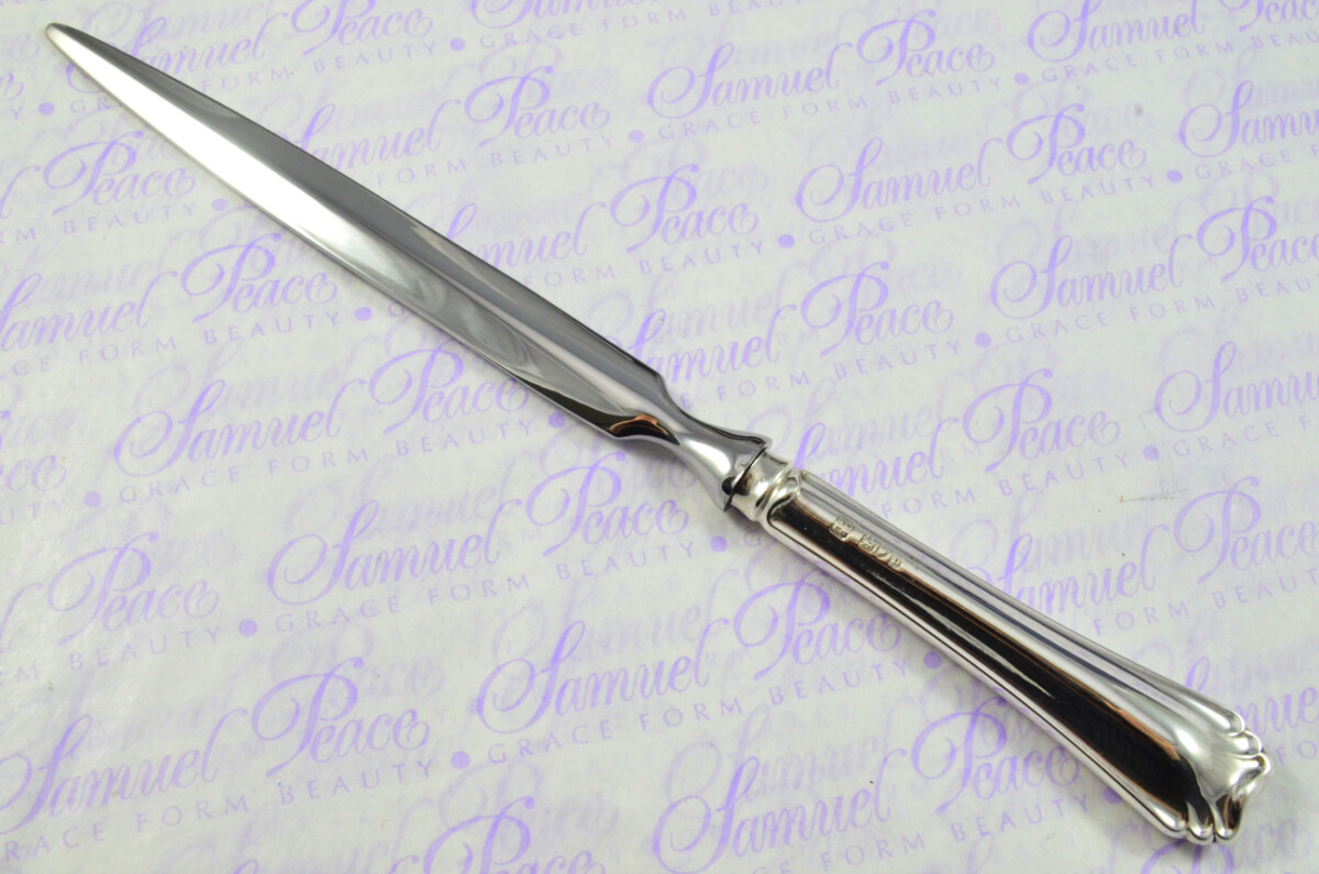 Northern Goldsmiths London Sterling Silver Handled Letter Opener Rutland Pattern 1915 Cased - Image 3