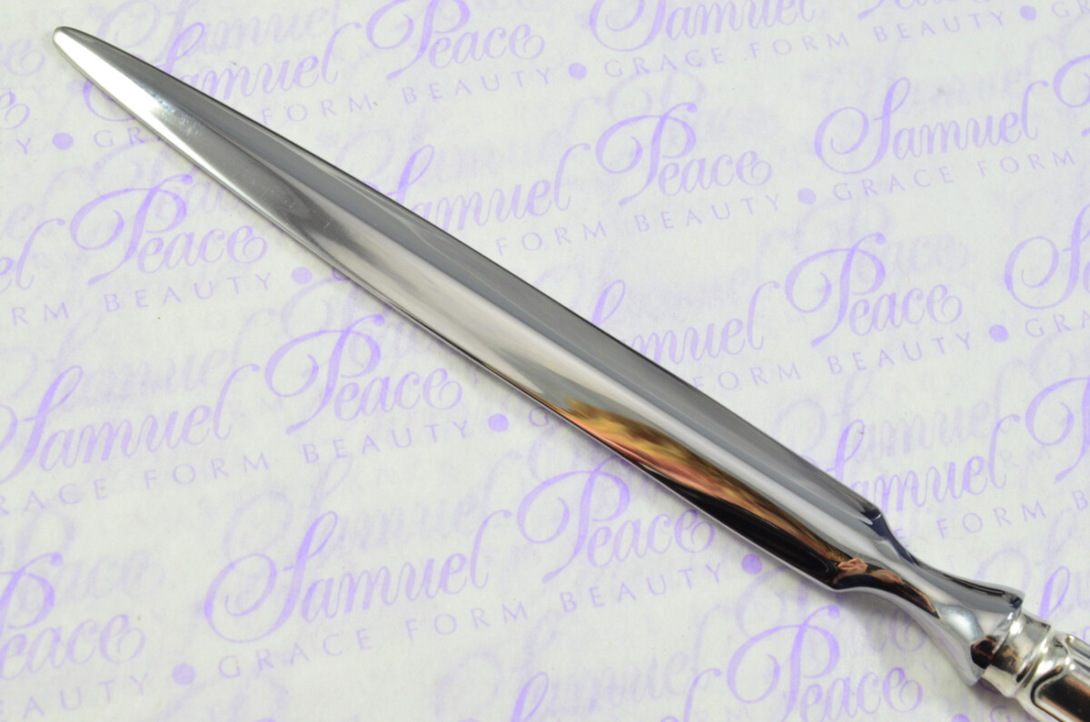 Northern Goldsmiths London Sterling Silver Handled Letter Opener Rutland Pattern 1915 Cased - Image 7