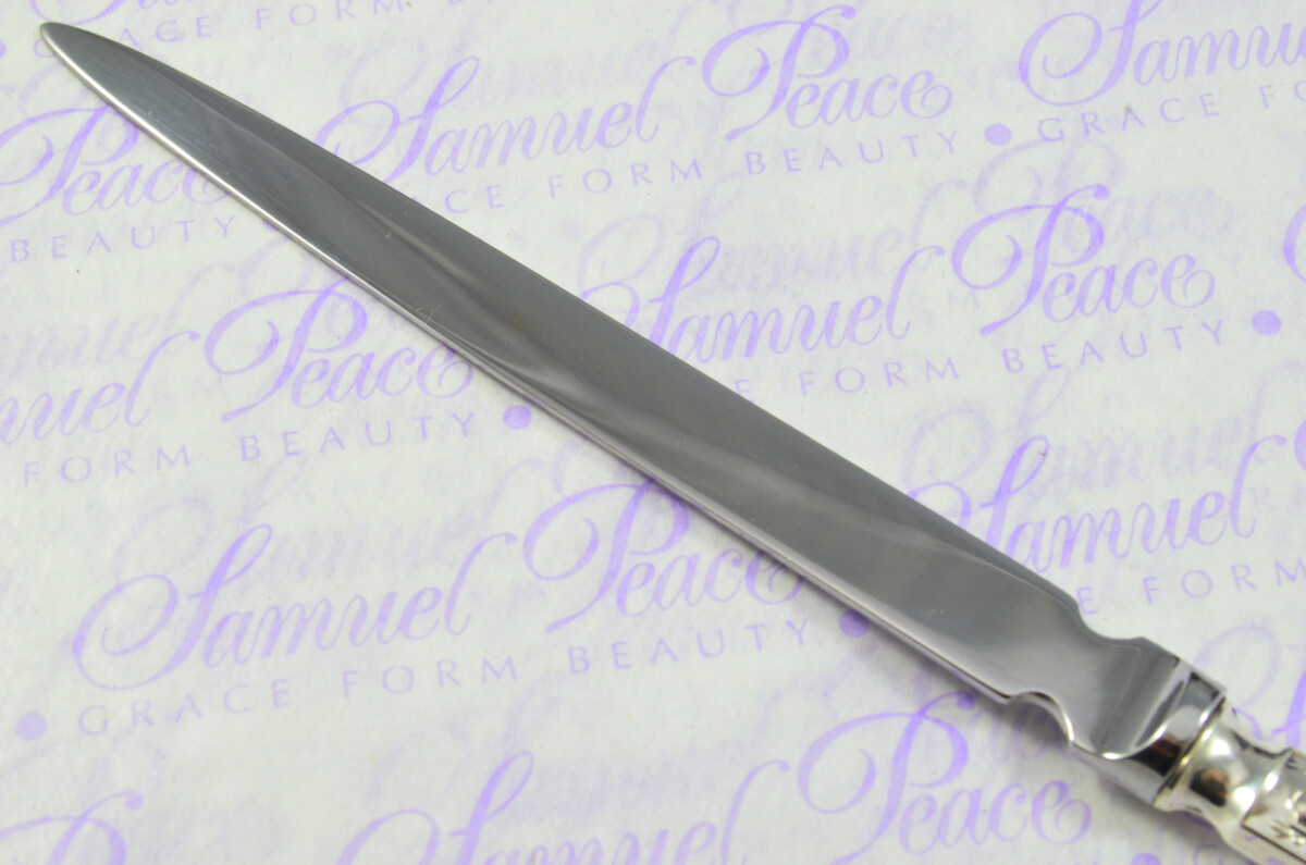 William Yates Sheffield Sterling Silver Handled Letter Opener Studley Pattern 1940 Cased - Image 7