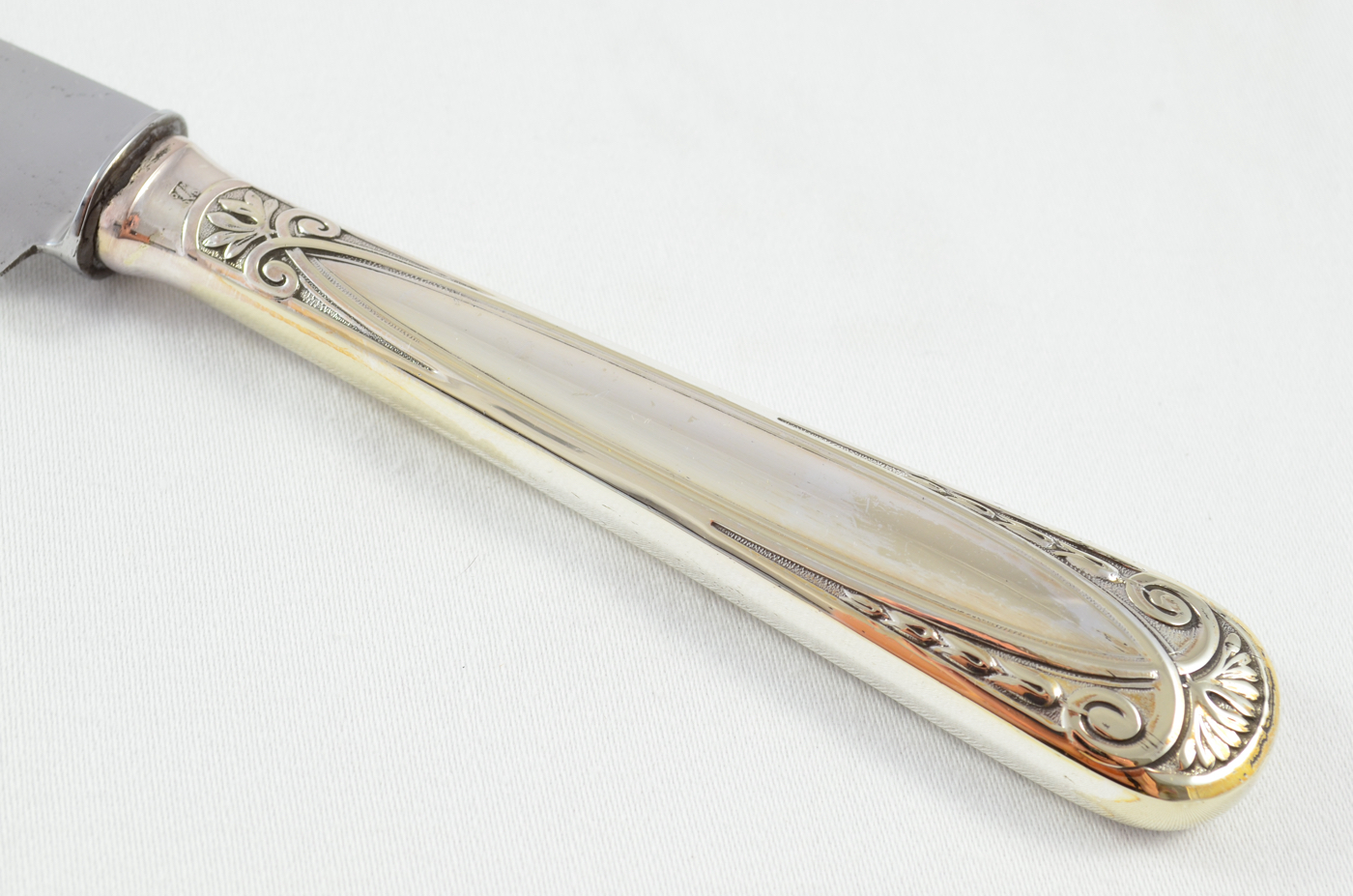 Rare Art Deco French Silver Plated 2 Piece Carving Set in Original Presentation Case c.1930 – Orfèvrerie Moderne, Paris - Image 4