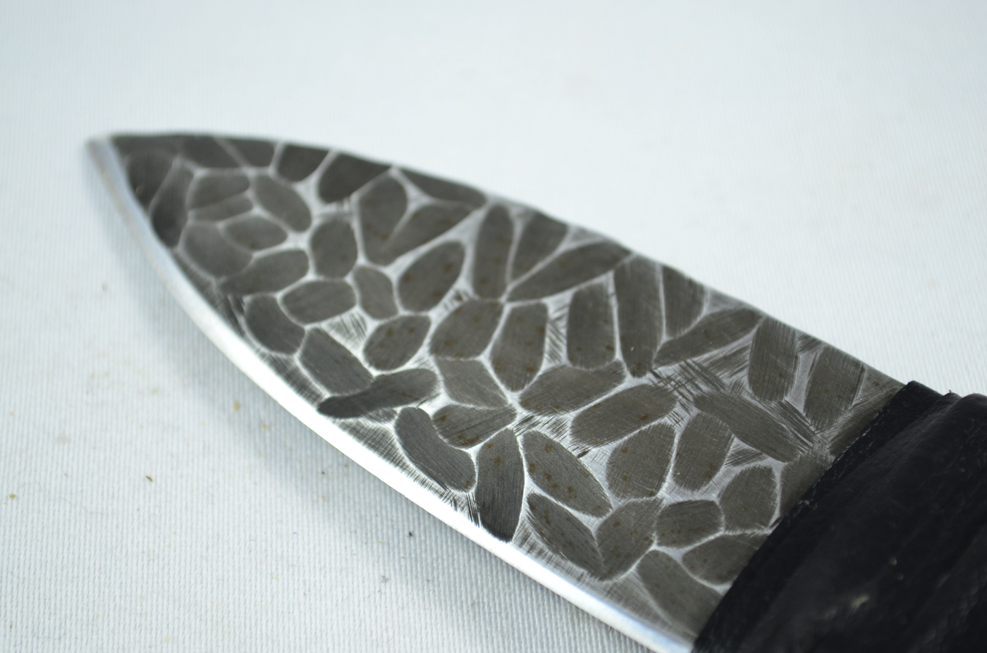 A Genuine Laminate Handled Damascus Steel Dirk Sgian Dubh Made In Sheffield England - Image 4
