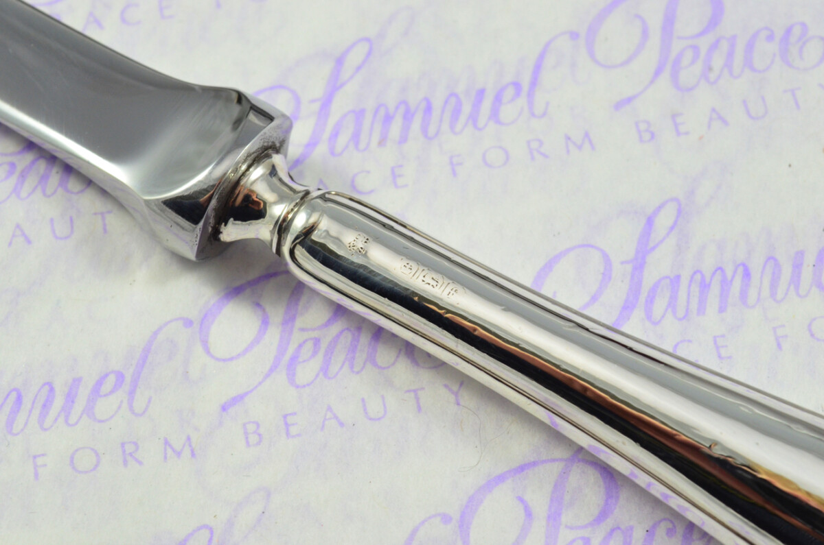 Thomas Bradbury Sheffield Sterling Silver Handled Letter Opener Old English Pattern 1936 Cased - Image 5