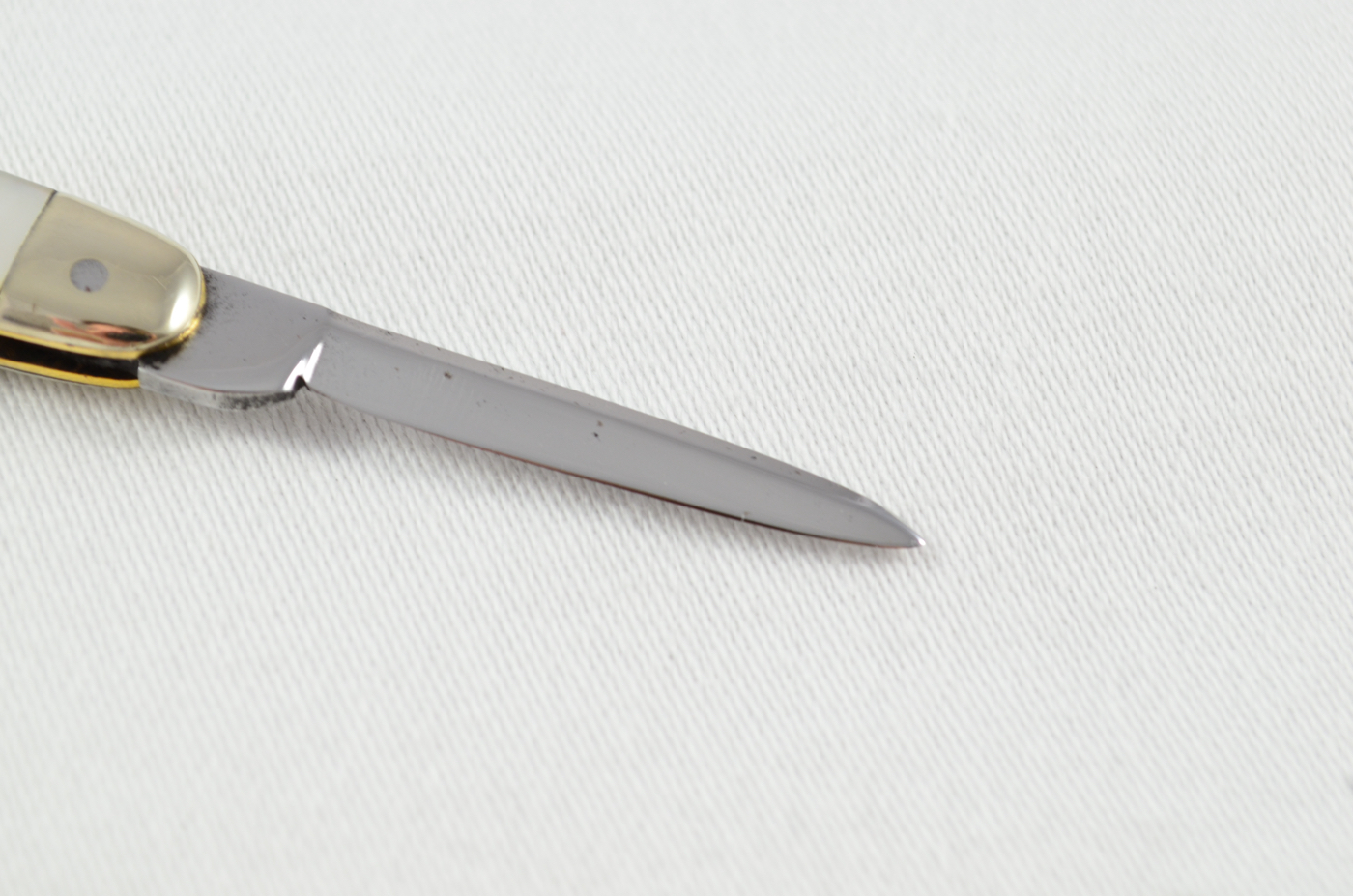A.C Double Bolster Mother Of Pearl Handled Pen Knife c.1940 Sheffield - Image 3