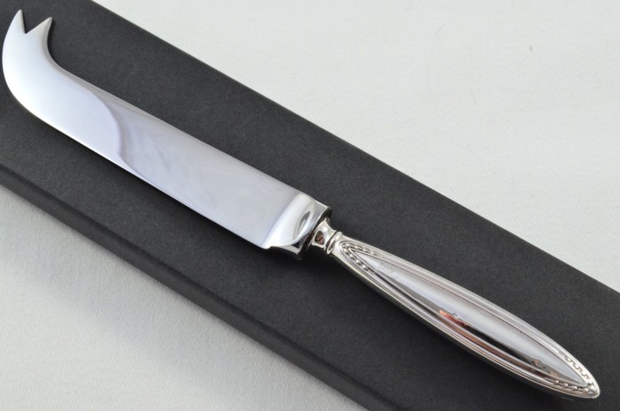 Antique Sheffield Sterling Silver Handled Cheese Knife Union Pattern 1915