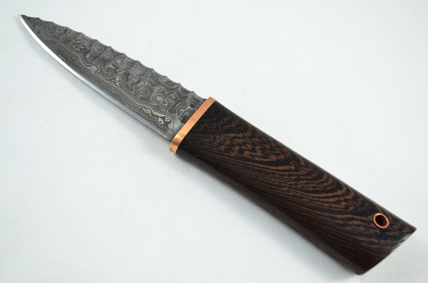 A Genuine Laminate Handled Damascus Steel Dirk Made In Sheffield England - Image 2