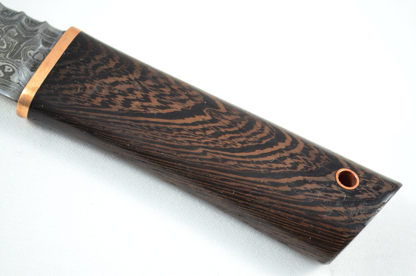 A Genuine Laminate Handled Damascus Steel Dirk Made In Sheffield England - Image 3