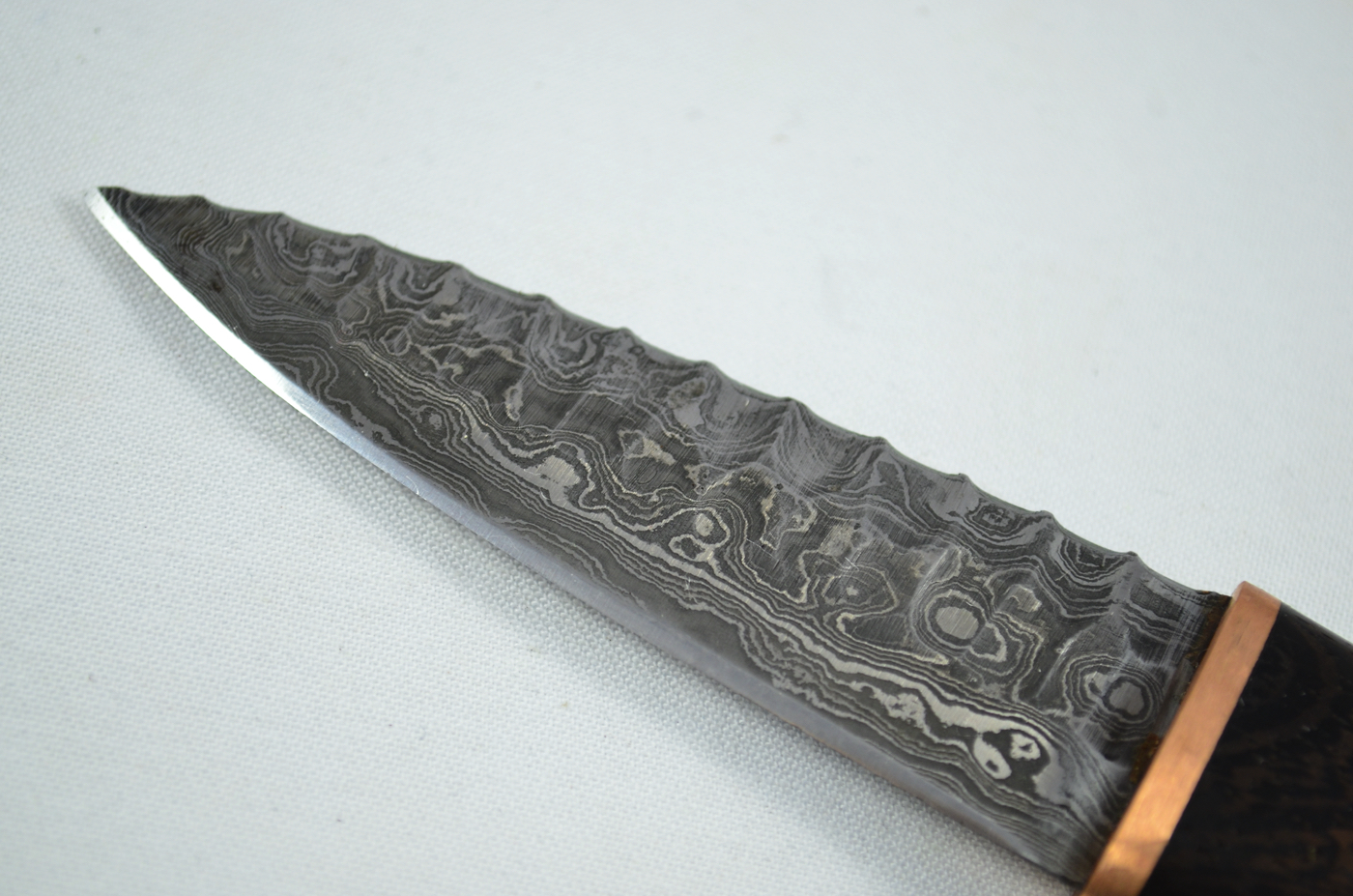 A Genuine Laminate Handled Damascus Steel Dirk Made In Sheffield England - Image 4