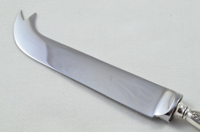 Antique Sheffield Sterling Silver Handled Cheese Knife Union Pattern 1915 - Image 4