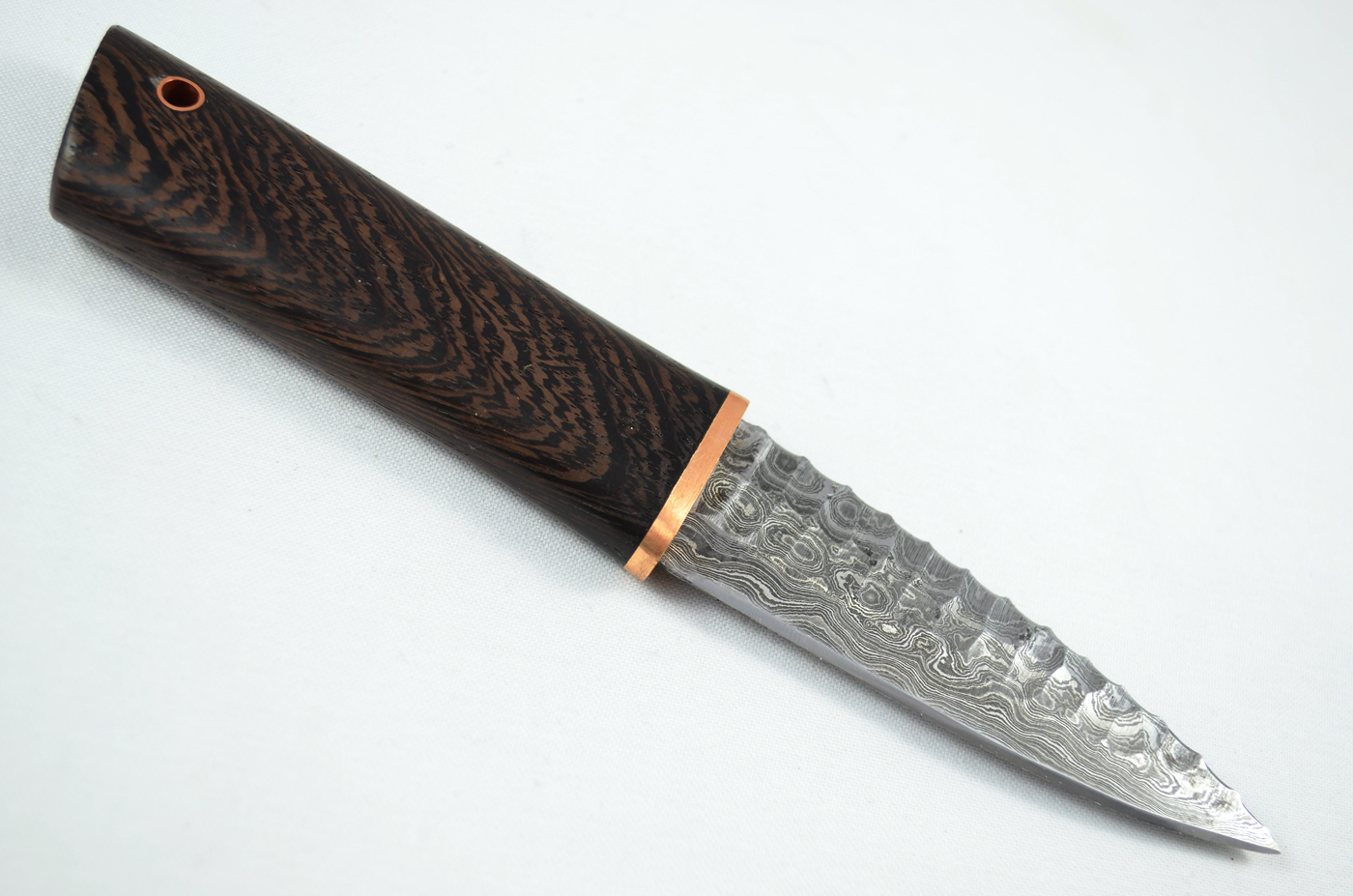 A Genuine Laminate Handled Damascus Steel Dirk Made In Sheffield England - Image 5