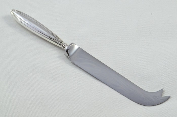 Antique Sheffield Sterling Silver Handled Cheese Knife Union Pattern 1915 - Image 5