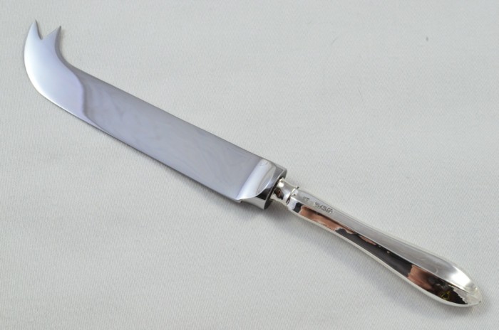Antique Sheffield Sterling Silver Handled Cheese Knife Banquet Pattern 1923 - Image 2