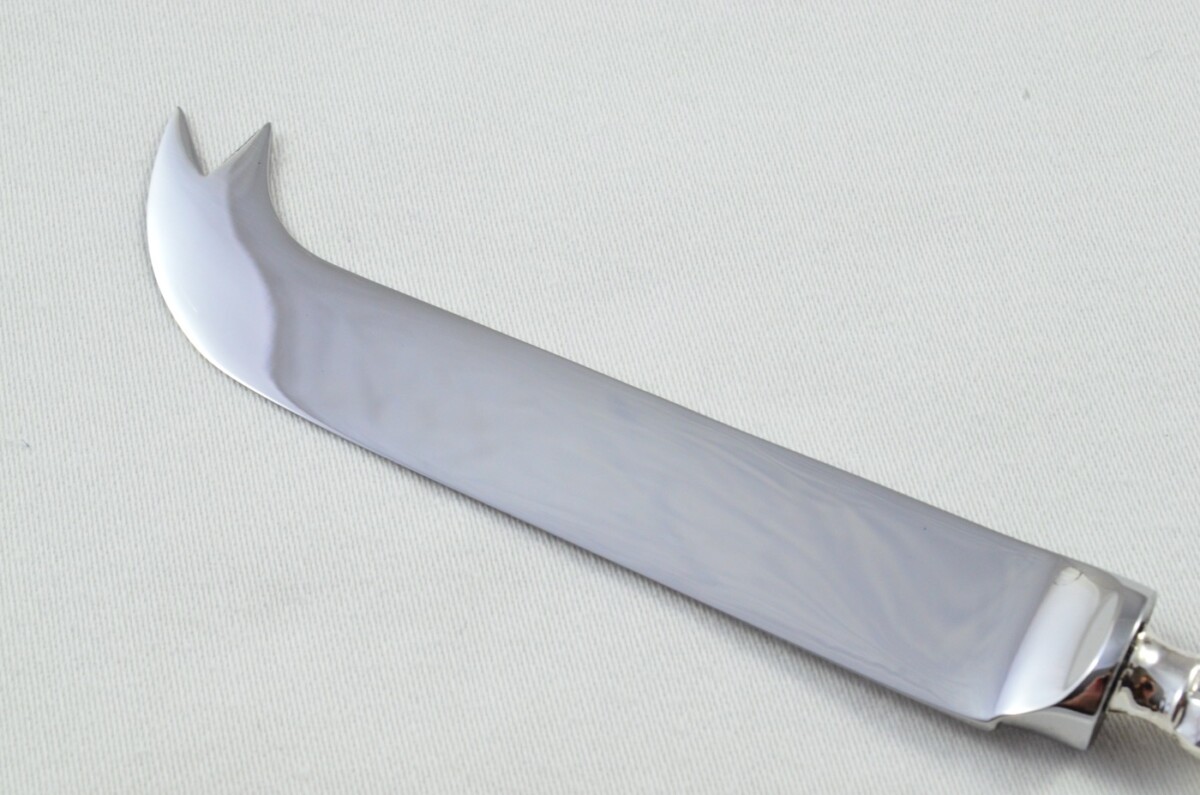 Antique Sheffield Sterling Silver Handled Cheese Knife Banquet Pattern 1923 - Image 5