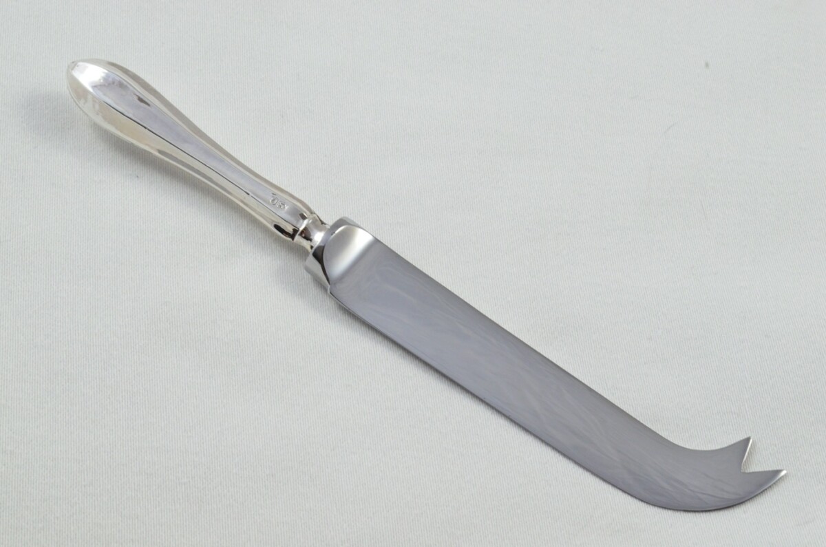 Antique Sheffield Sterling Silver Handled Cheese Knife Banquet Pattern 1923 - Image 6
