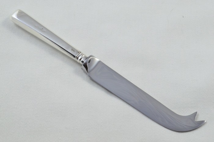 Antique Sheffield Sterling Silver Handled Cheese Knife Lincoln Pattern 1919 - Image 6