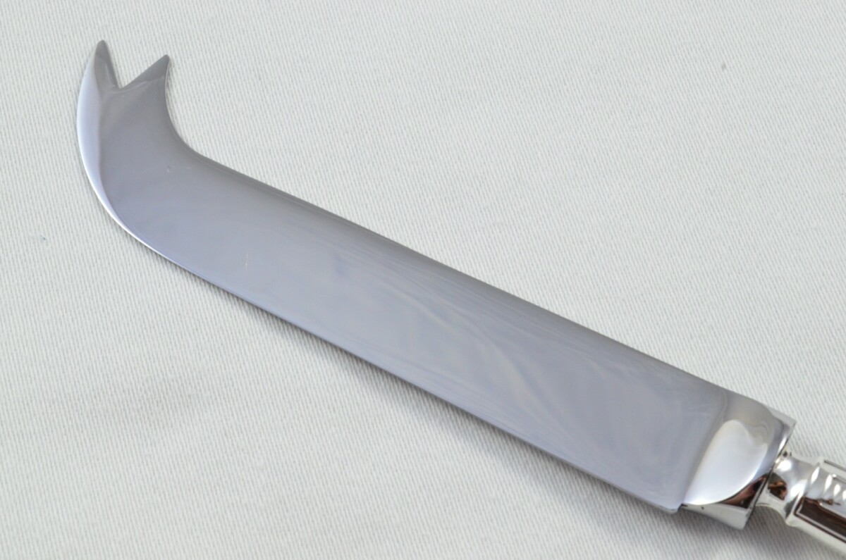 Antique Sheffield Sterling Silver Handled Cheese Knife Howard Pattern 1960 - Image 5