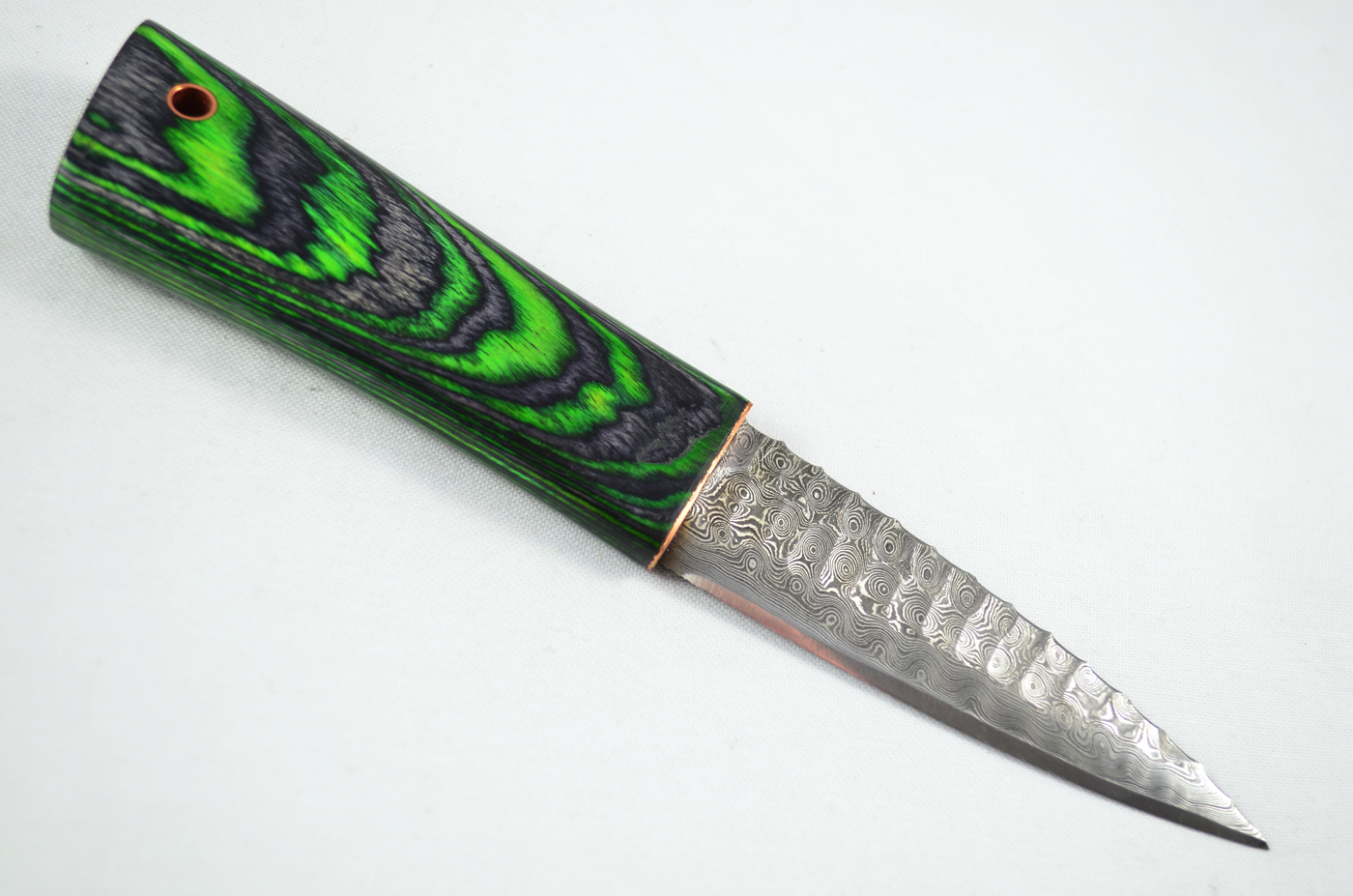 A Genuine Laminate Handled Damascus Steel Dirk Made In Sheffield England - Image 5
