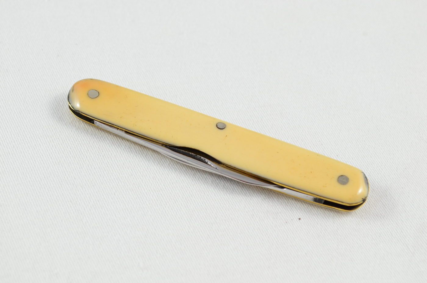 George Butler Sheffield Plastic Faux Ivory Handled Pen Knife c.1920 - Image 6