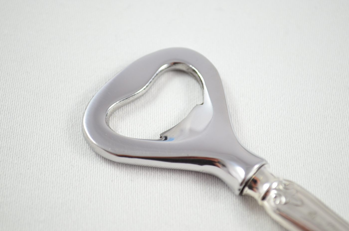 Boxed CH Beatson Floral Pattern Sterling Silver Bottle Opener Sheffield 1920 - Image 5