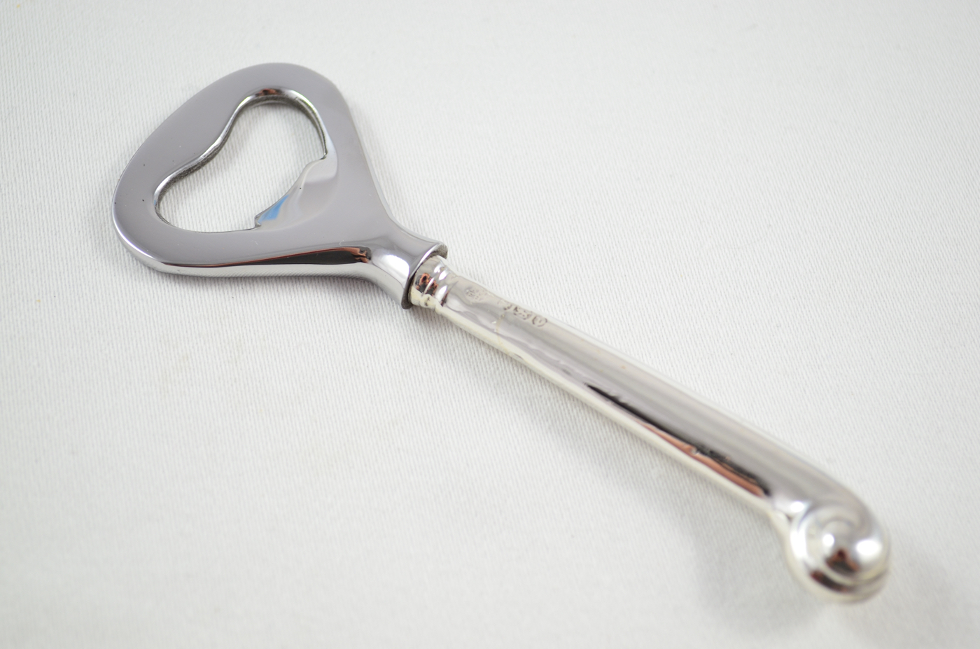 Boxed C H Beatson Fluted Pistol Sterling Silver Bottle Opener Sheffield 1901 - Image 2
