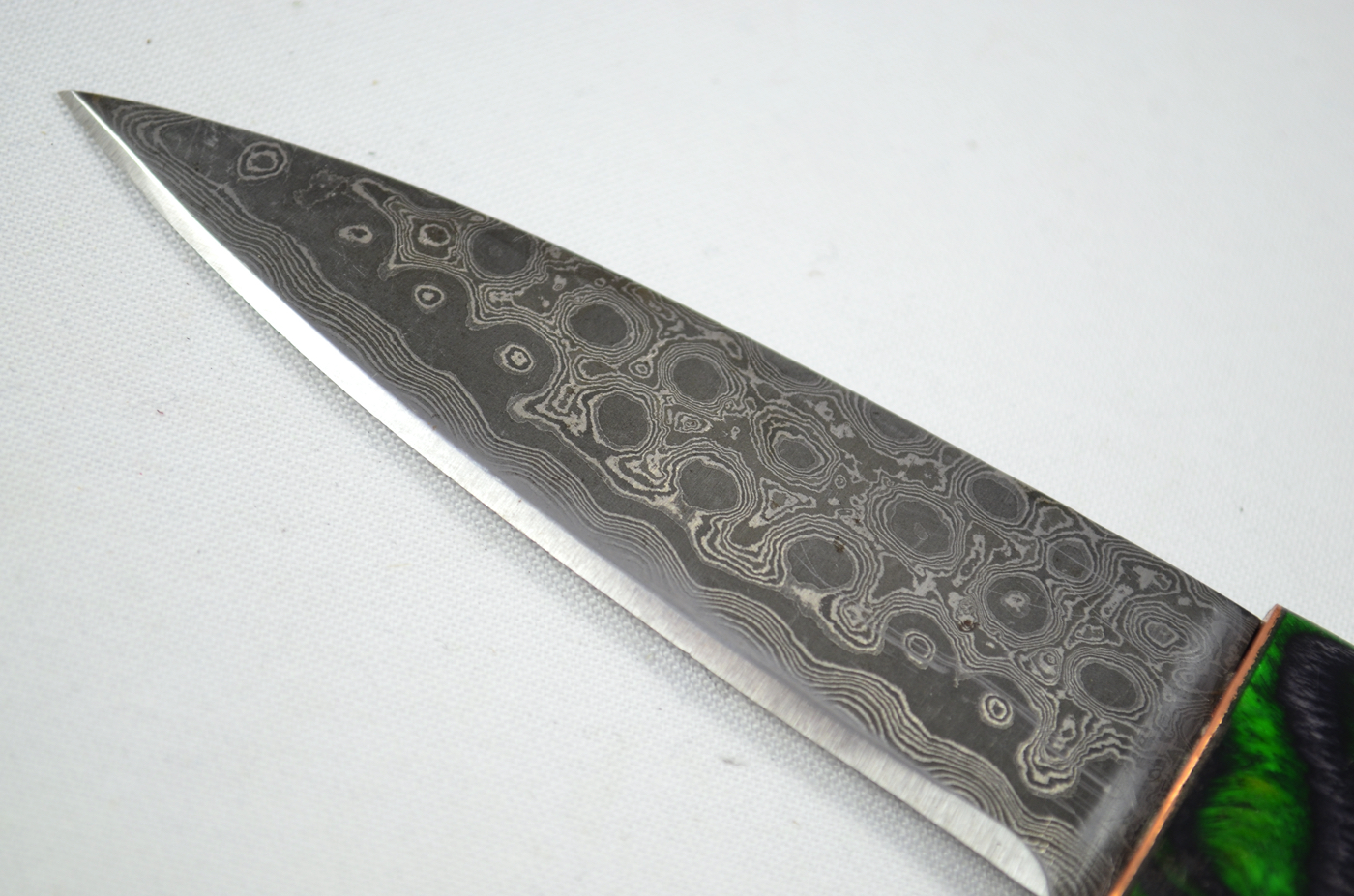 A Genuine Laminate Handled Damascus Steel Dirk Made In Sheffield England - Image 4