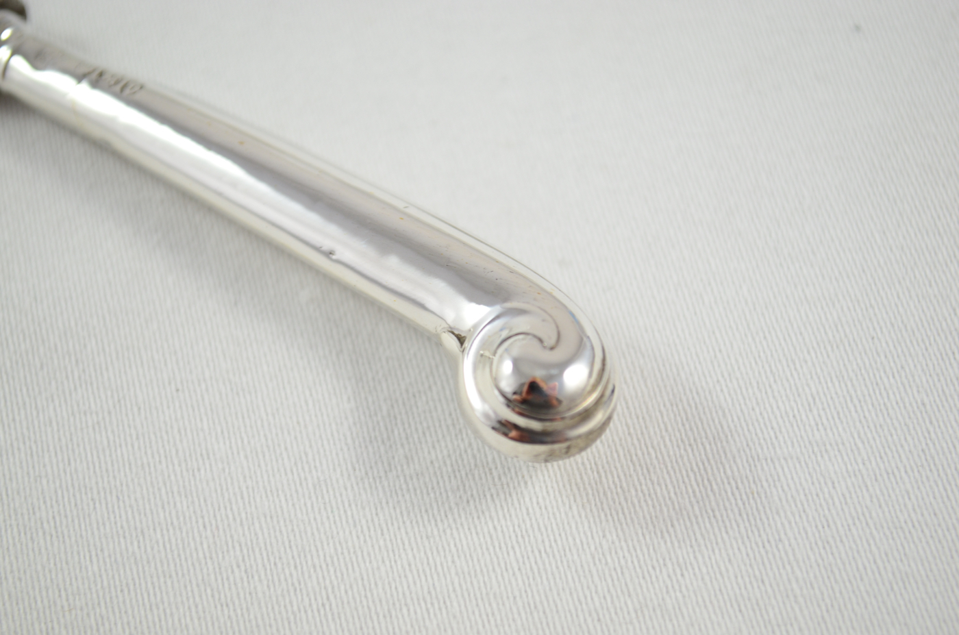 Boxed C H Beatson Fluted Pistol Sterling Silver Bottle Opener Sheffield 1901 - Image 3