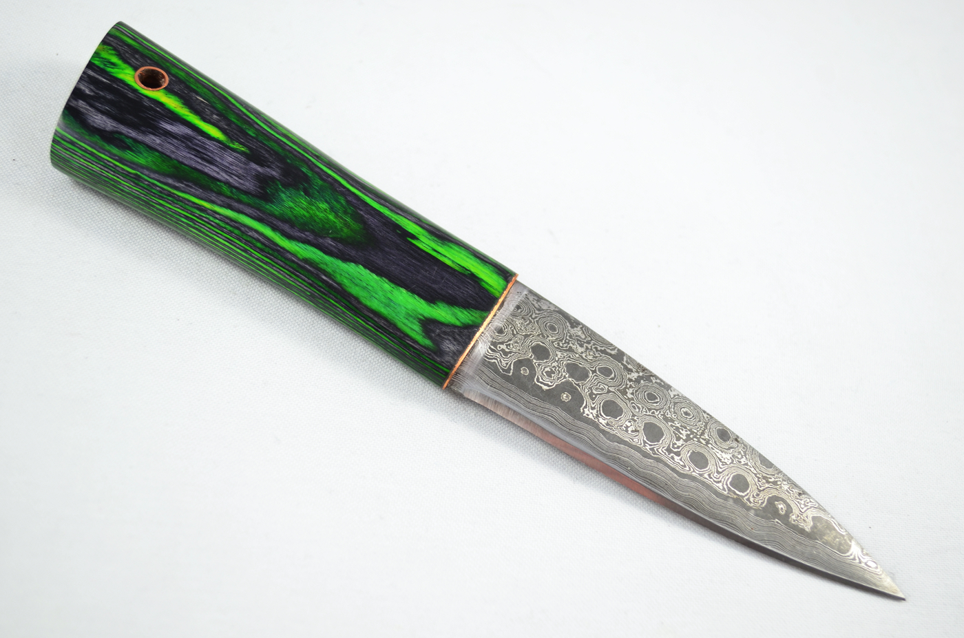 A Genuine Laminate Handled Damascus Steel Dirk Made In Sheffield England - Image 5