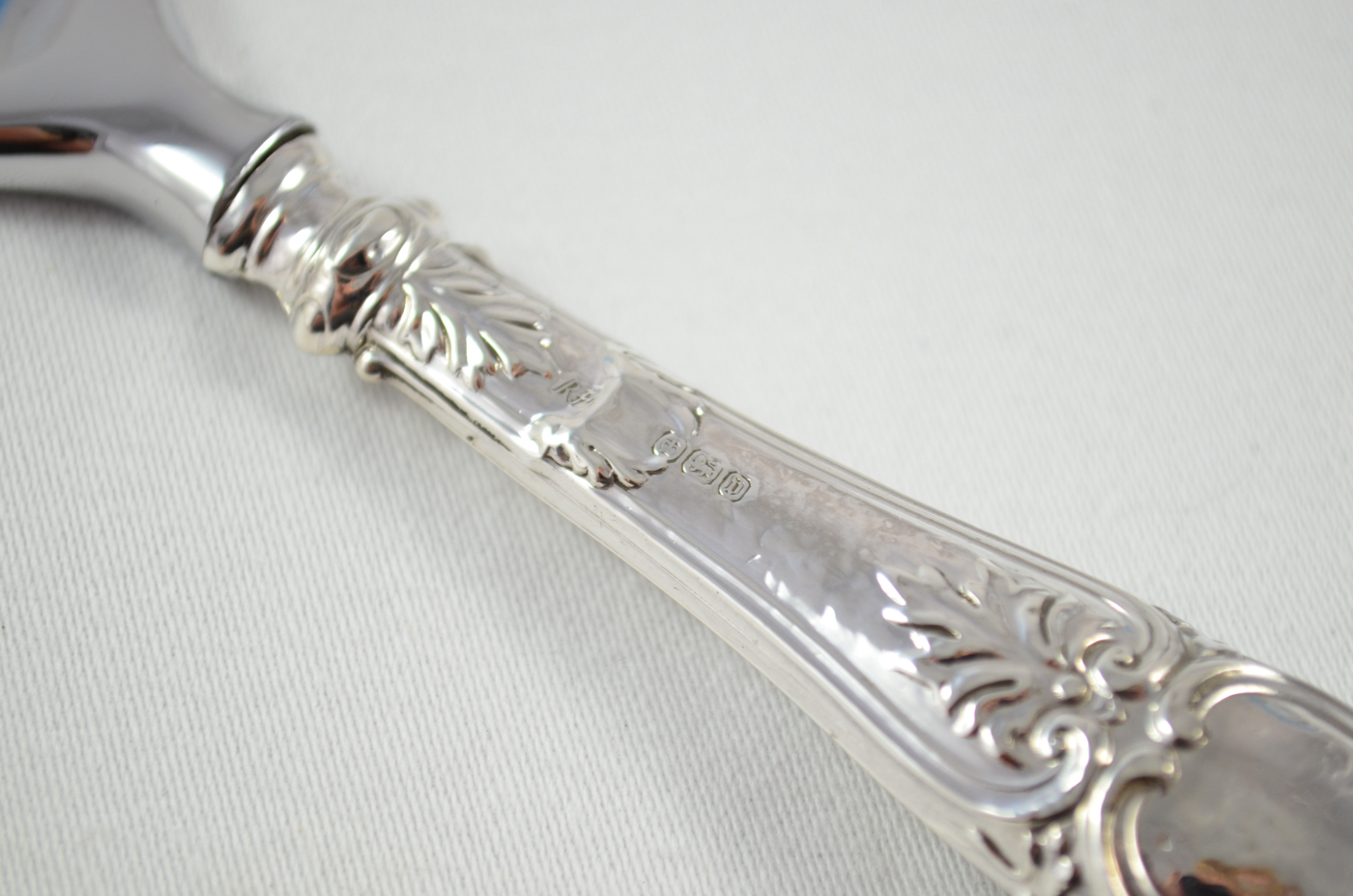Boxed Robert Feed Mosley Ornate Pattern Sterling Silver Bottle Opener Sheffield 1906 - Image 5