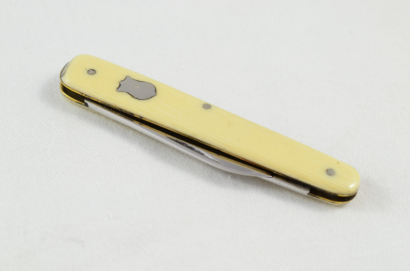 Sheffield, England Plastic Imitation Ivory Handled Pen Knife - Image 6