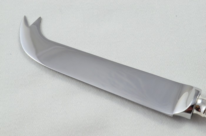 Antique Sheffield Sterling Silver Handled Cheese Knife Rutland Pattern 1923 - Image 4