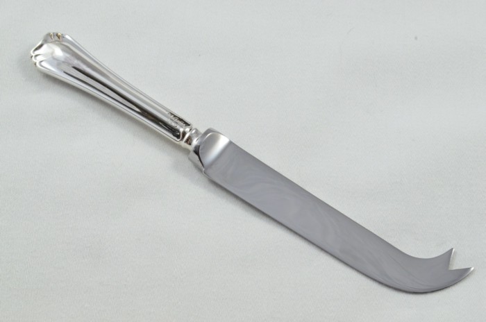 Antique Sheffield Sterling Silver Handled Cheese Knife Rutland Pattern 1923 - Image 6