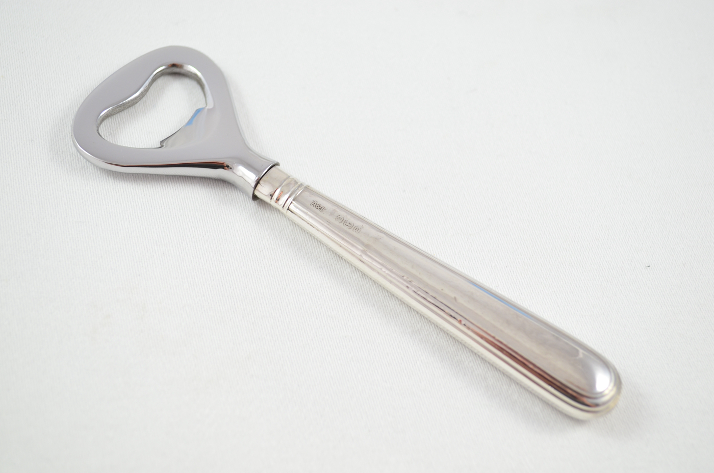 Boxed Allan & Darwin Old English Thread Pattern Sterling Silver Bottle Opener Sheffield 1915 - Image 2
